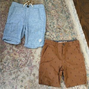 NWT Lot Of 2 Boys Size 5-6 H&M Summer/Spring Dress Casual Shorts
